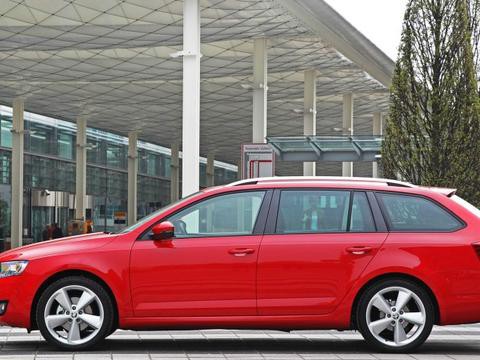 汽车图集，实拍斯柯达OctaviaCombi旅行车