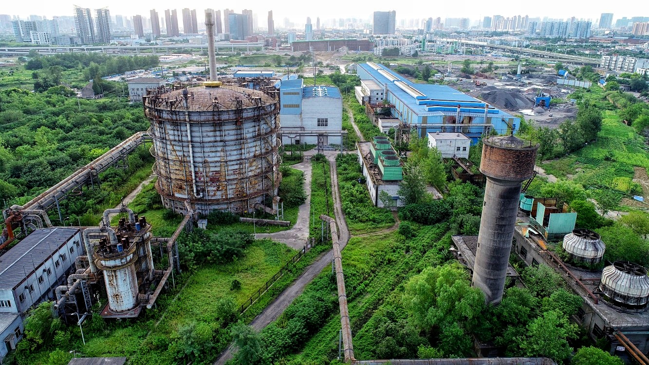 安徽合肥:鸟瞰合肥东部新中心