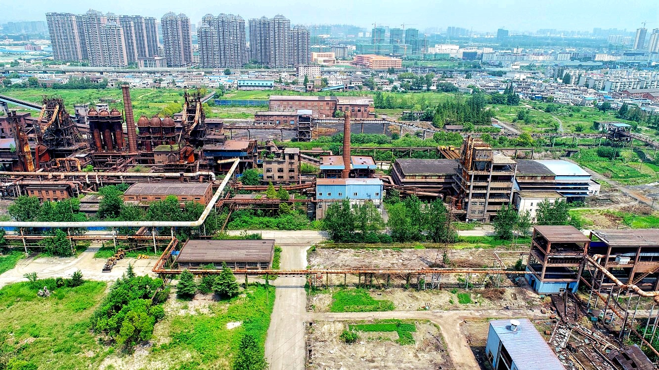 安徽合肥:鸟瞰合肥东部新中心