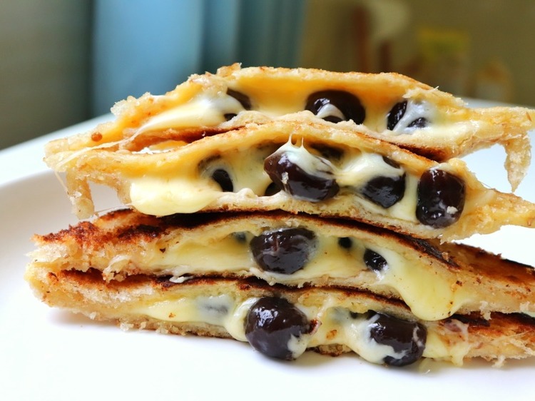 爆浆珍珠吐司,超快手美食,甜品爱好者的福利。