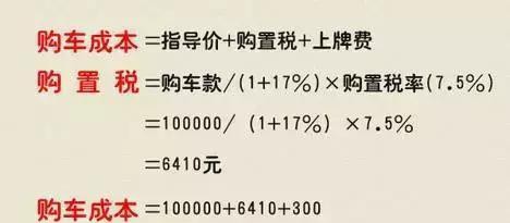 买一辆10万的车, 要花这么多钱!