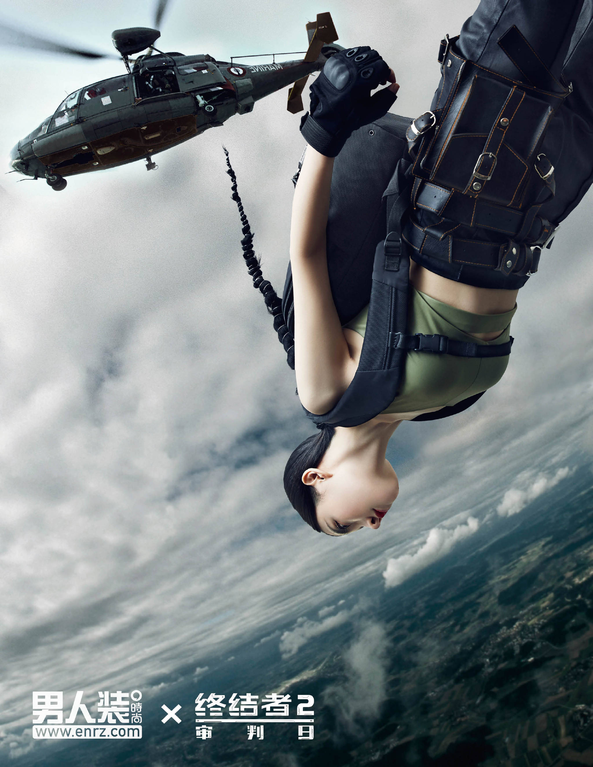 女神主播冯提莫性感吃鸡大片,再度登《男人装》