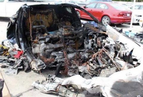 美国公布特斯拉 Model S 5月车祸报告：事后出现两起自燃