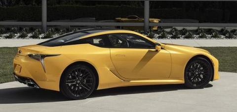 雷克萨斯LC黄色特别版真的是酷炫