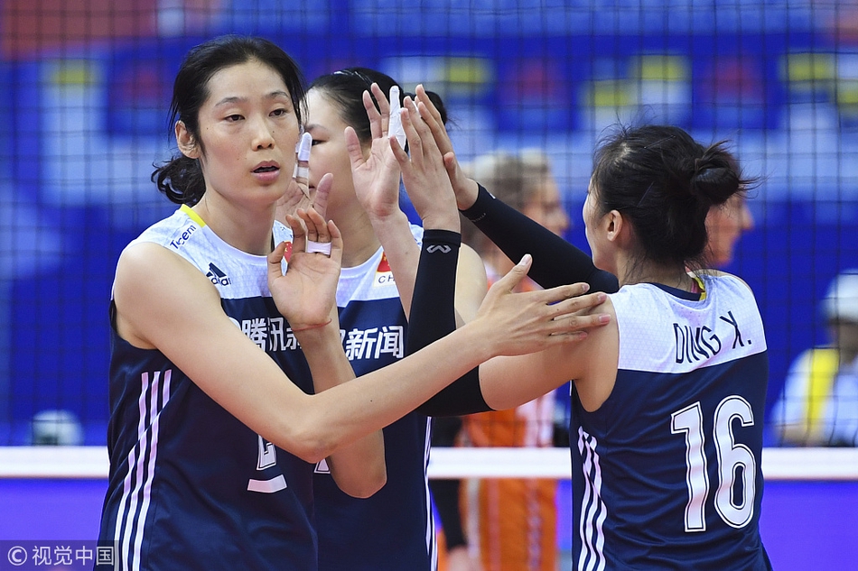 世界女排国家联赛总决赛 中国3-1荷兰