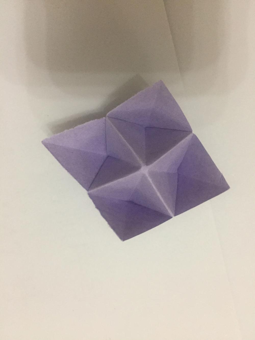 超级简单的开合折纸 立体手工折纸 玩具手工折纸