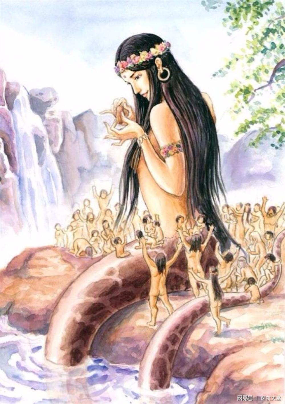 女娲乃妖族之首, 确靠造人使得功德圆满成为圣人?