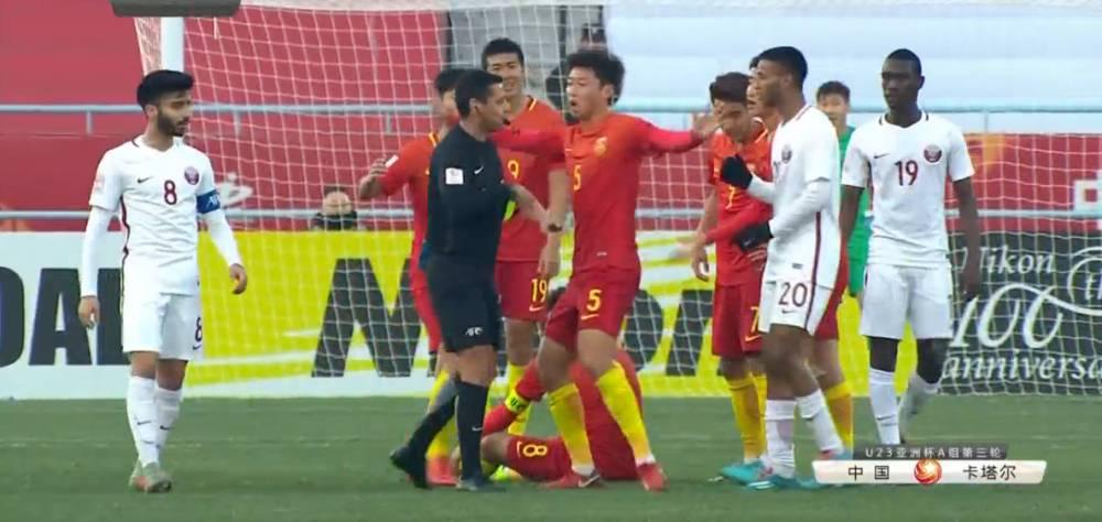 里皮不在, 国足淘汰! 7黄牌1红牌,