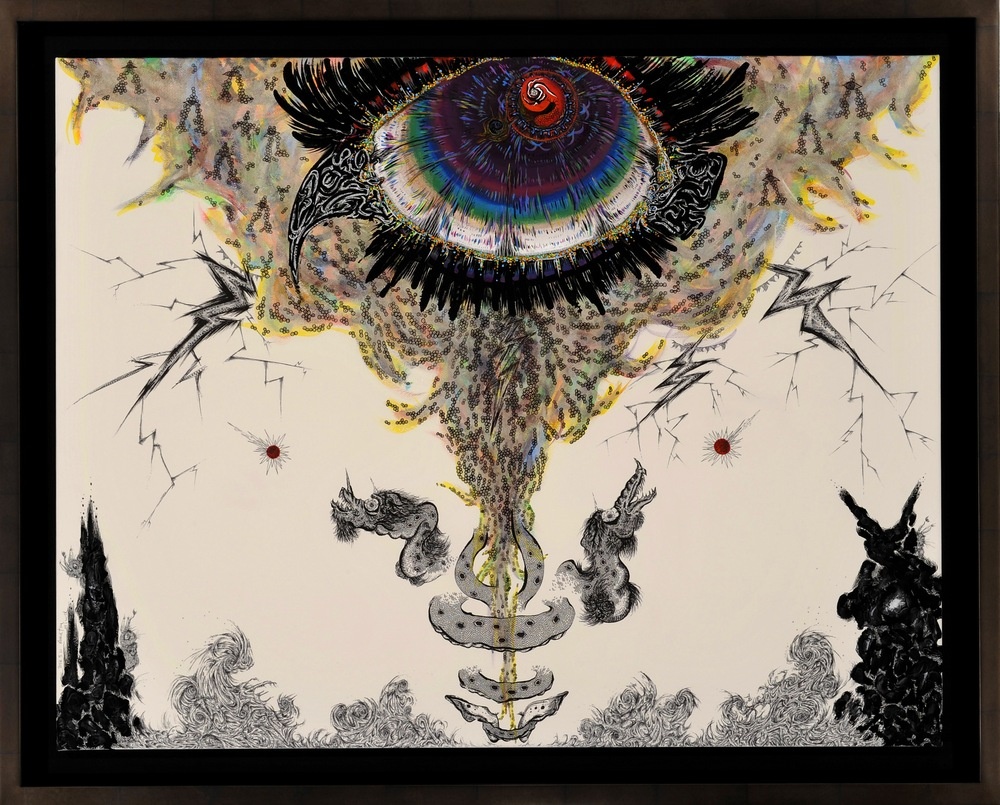 守护者 | 日本画家 小松美羽 Miwa Komatsu_新浪看点