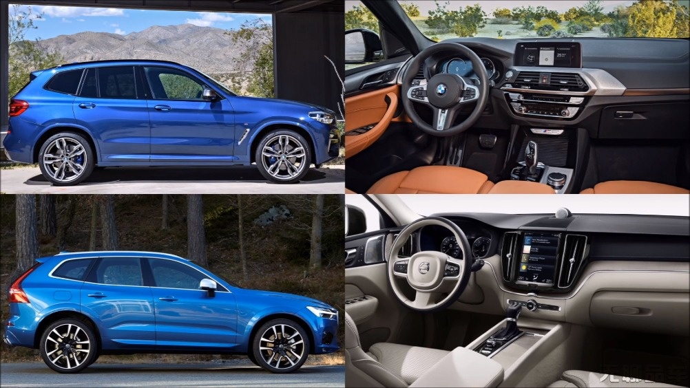 奔驰GLC要泪崩！中型豪华SUV：2018宝马X3对比全新沃尔沃...