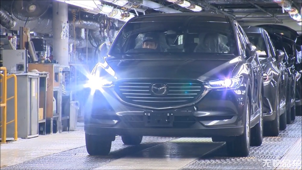 途昂 汉兰达最强对手！探秘马自达CX-8七座SUV生产线  ​