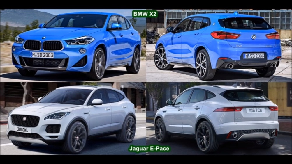 运动型紧凑SUV较量！2018宝马X2 全新捷豹E-Pace你选哪个？ ...
