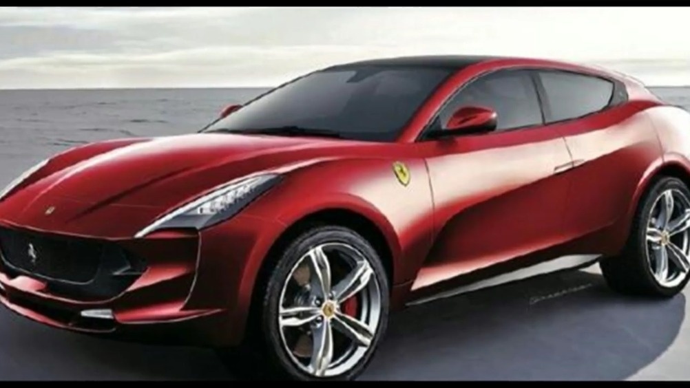 外形很修长 法拉利SUV效果图曝光  ​