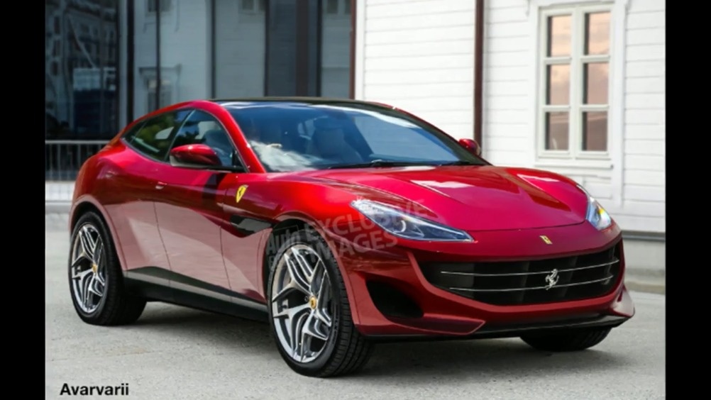 法拉利SUV效果图