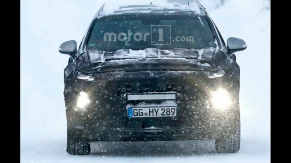 对标途昂 现代全新大尺寸SUV曝光  ​