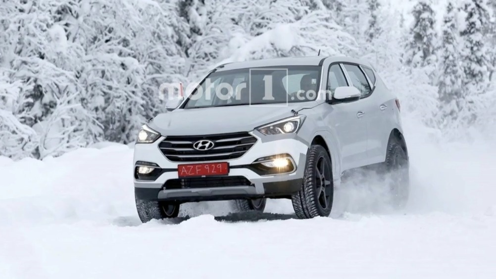 套用胜达的外壳 现代吉恩斯SUV路试  ​