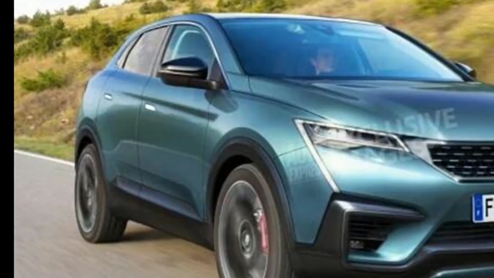 标致全新轿跑SUV效果图曝光  ​