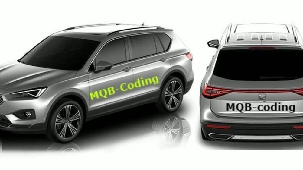 比途昂小不了多少  疑似西雅特SUV Tarraco官图曝光  ​