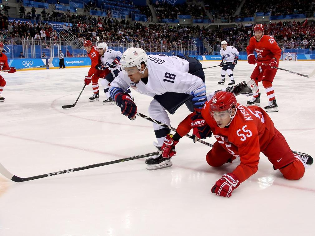平昌奥运会美俄运动员赛场上大打出手!