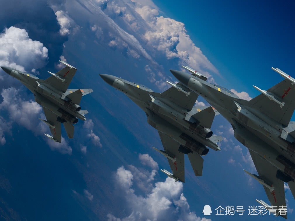 三机编队:中国空军发布歼16战机宣传片和纪念