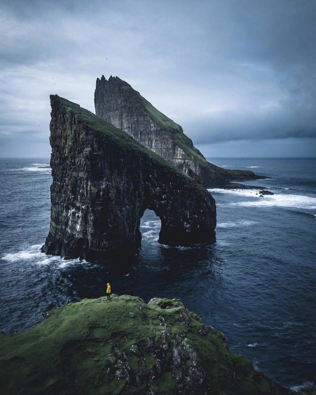 位于英国和冰岛中间的法罗群岛村,太梦幻太神