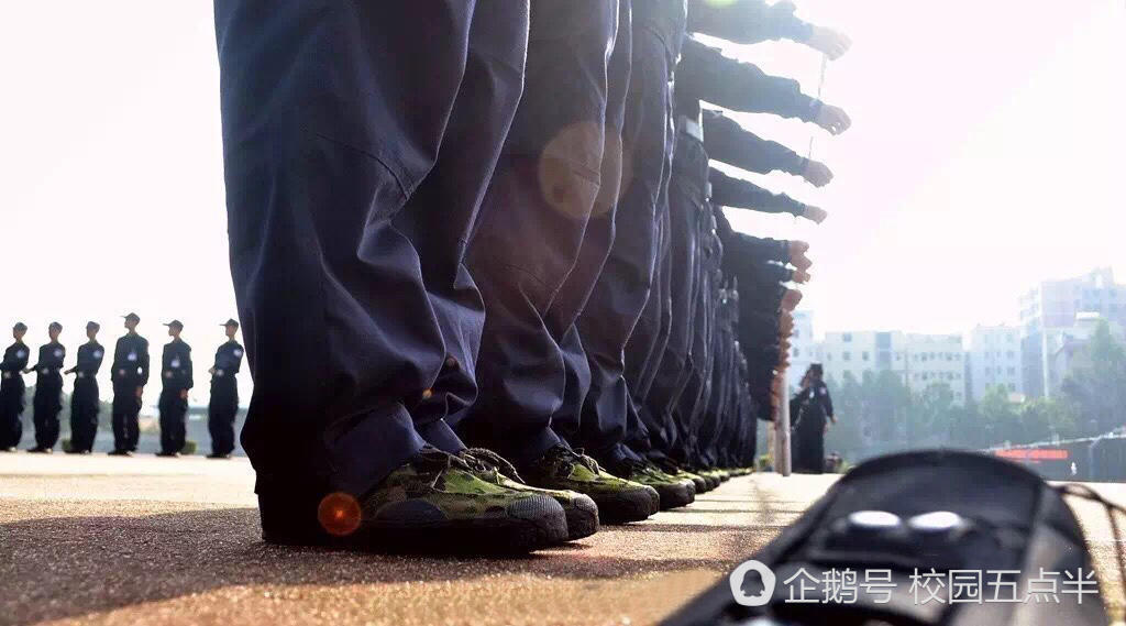 男生军训全部剃寸头,网友称高校史上最严军训