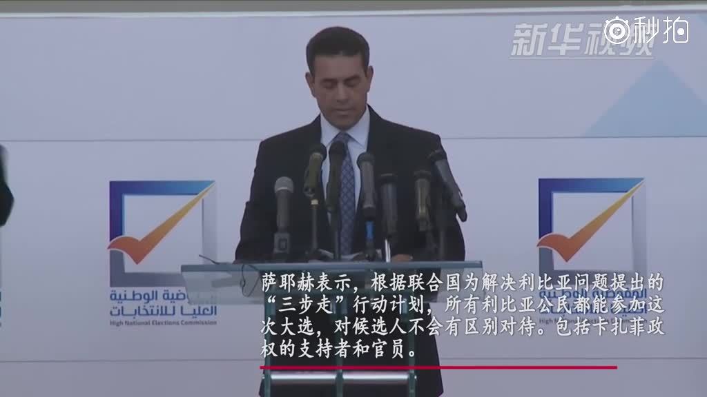 利比亚宣布将于明年9月底前举行大选