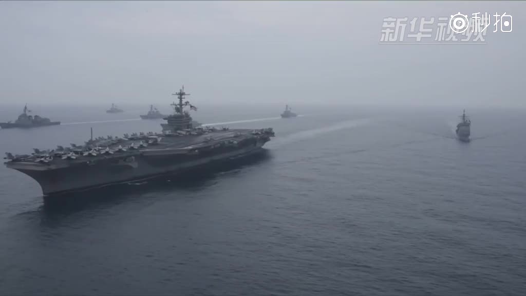 美国第三舰队航母“卡尔·文森”号再赴西太平洋