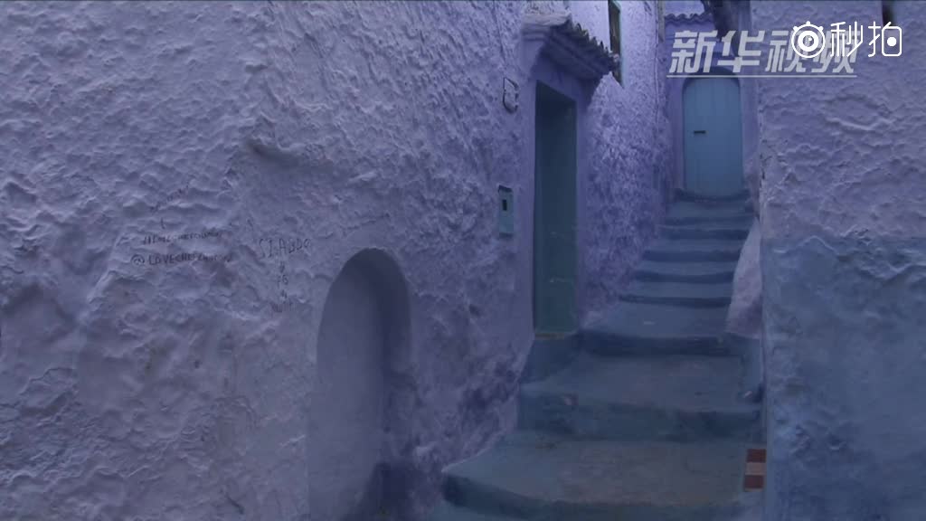 摩洛哥蓝色小镇让人沉醉