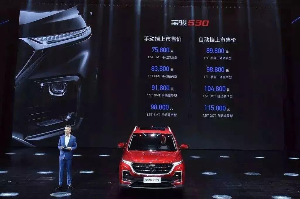 宝骏530上市，对比哈弗H6、传祺GS4，可以这样选！