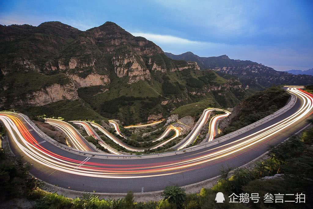 这5条公路九曲十八弯,有一条10秒就需要转一次方向盘