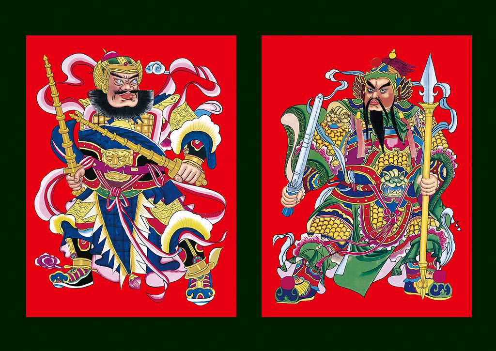 春节"贴门神"的习俗究竟是怎么来的?看完这个你就明白