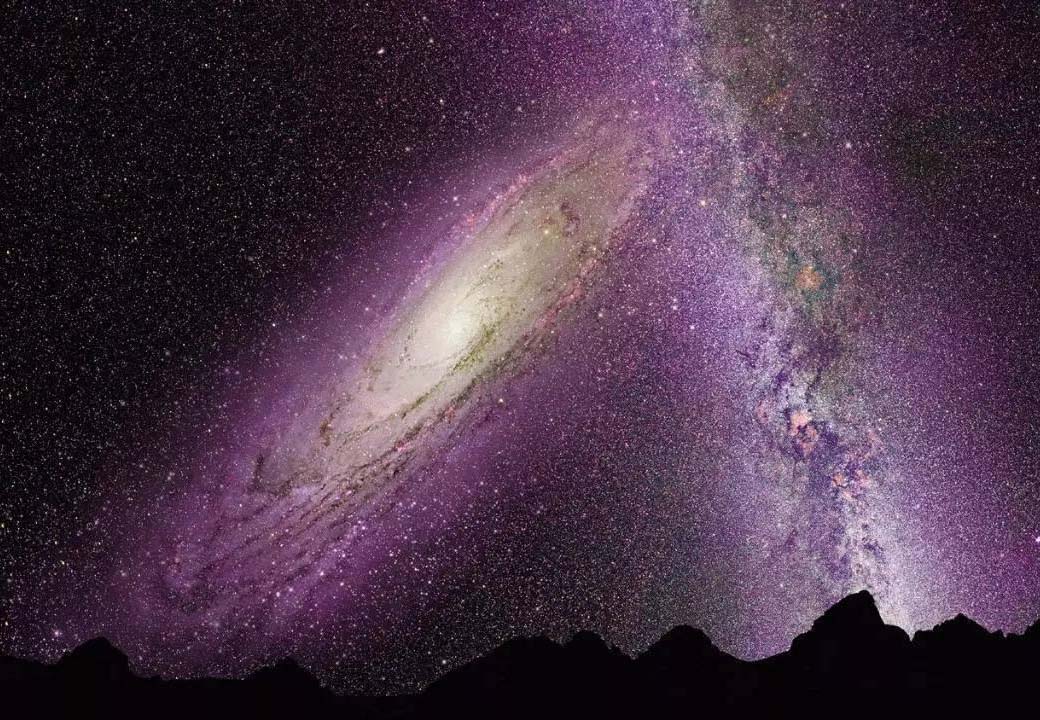 小行星撞击之类简直弱爆了,银河系与其它星系的大碰撞