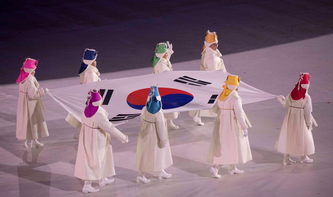 小国励志迷之自信韩国平昌冬奥会开幕式