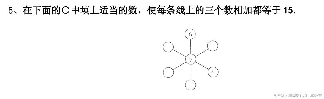 学会《数阵图》,一年级数学就容易拿到100分,赶紧试试