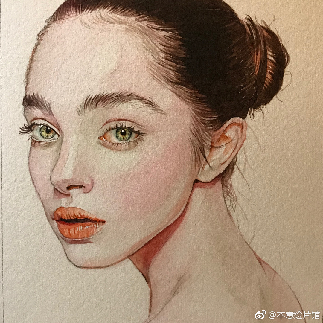 日本水彩艺术家丽奈 水彩人像欣赏,Cool Girls | ins:reina_yamada