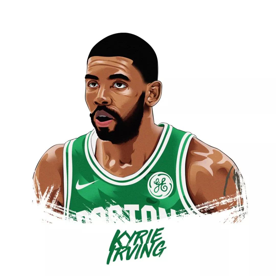 欧文卡通版手机壁纸_NBA球星欧文主题壁纸_三千图片网