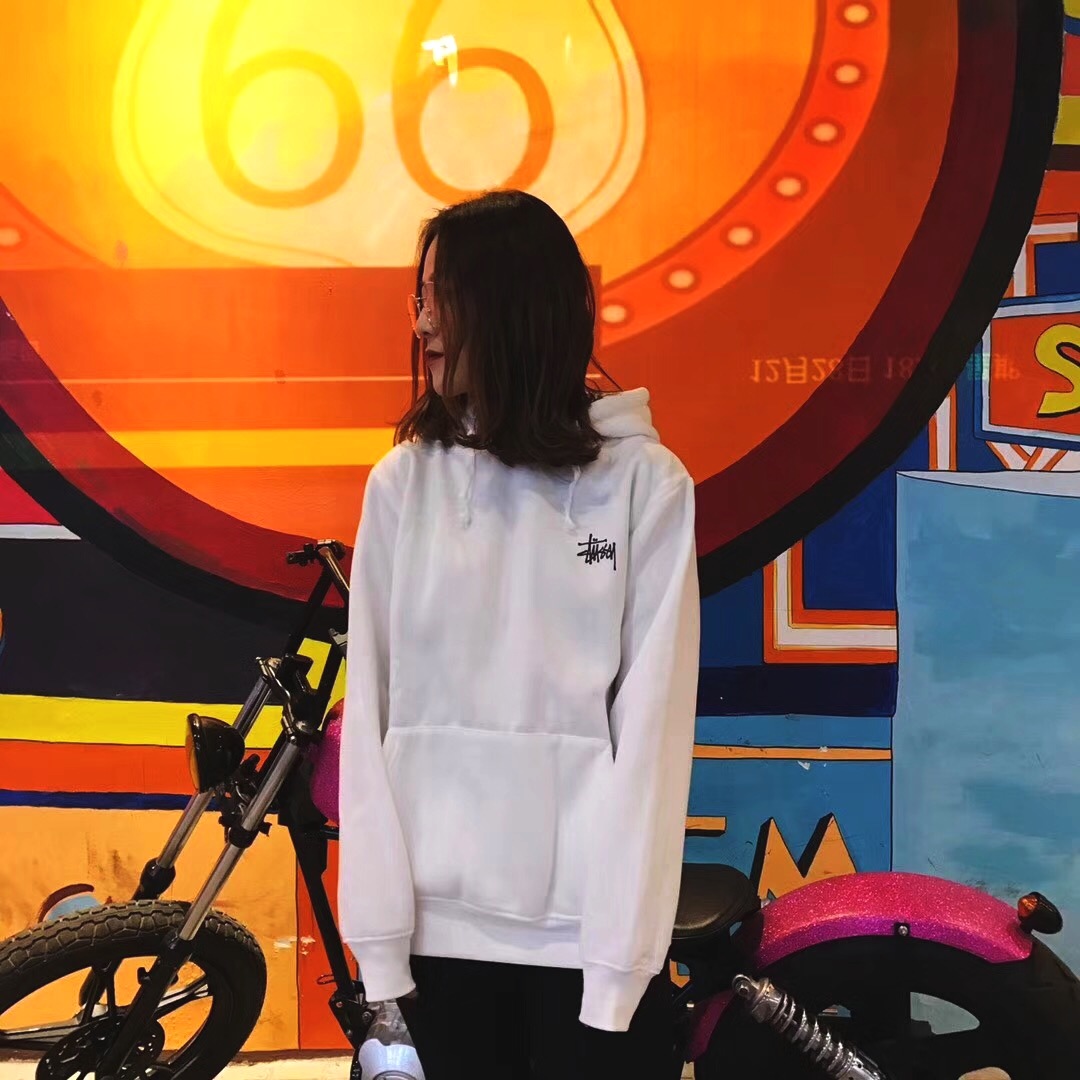 卫衣还是Stussy烫金泼墨连帽加绒卫衣最好看!