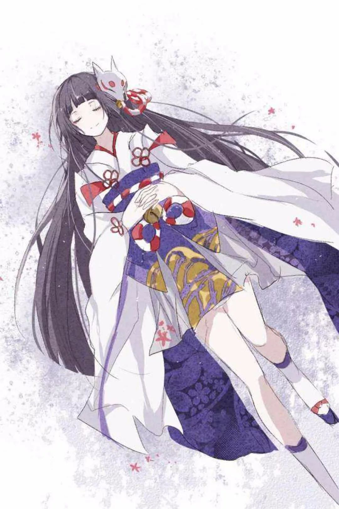 本期壁纸为"阴阳师雪女"