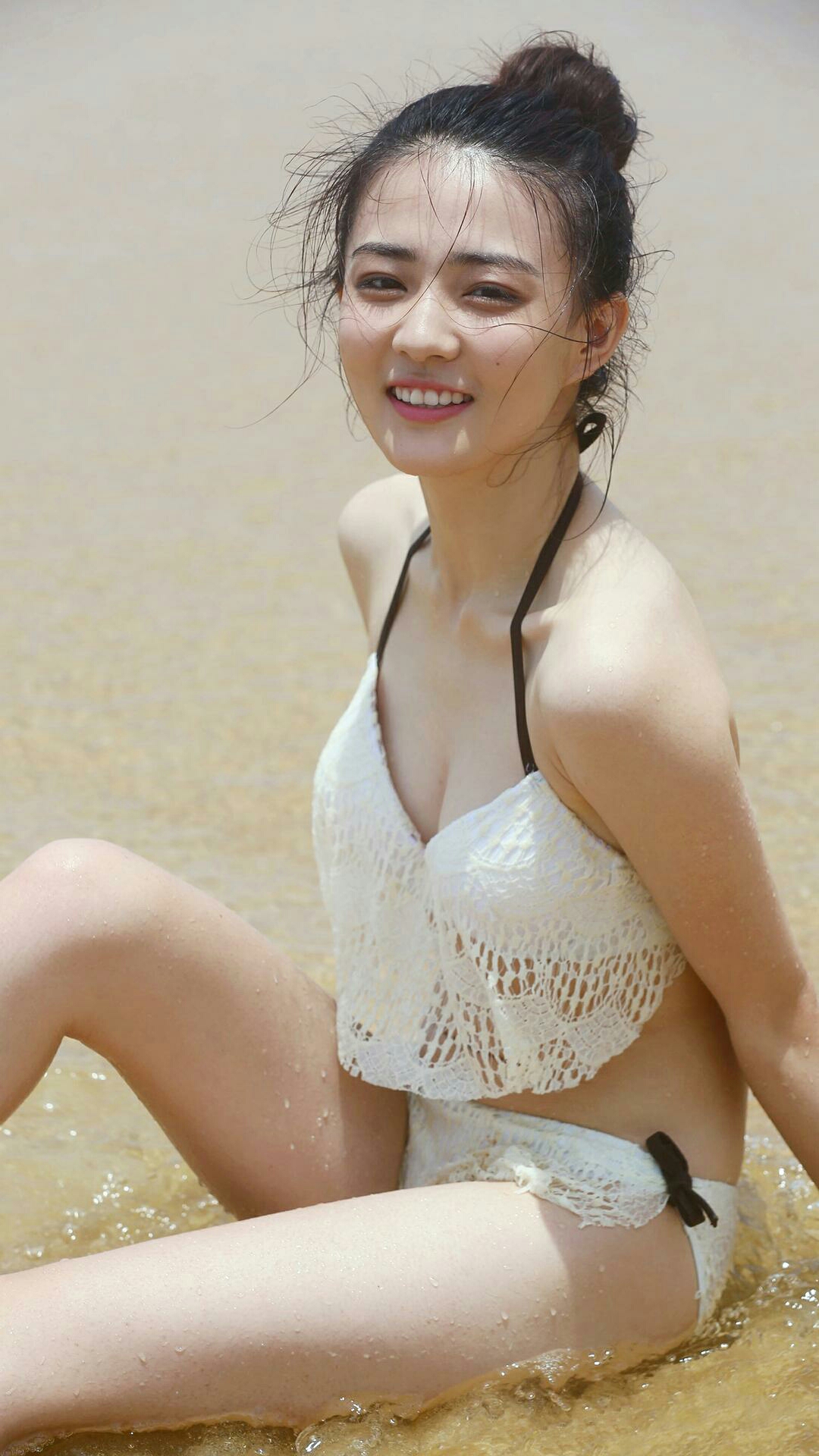 女神 徐璐 沙滩写真