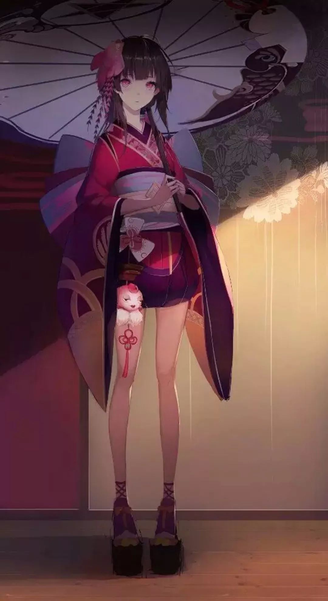 本期壁纸为"阴阳师神乐"