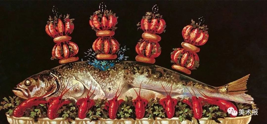里面的食物看起来也相当"魔性":"秋季的食人族",是一道龙虾大餐;"君王