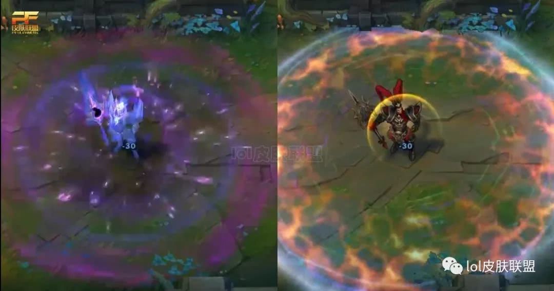 lol:皇子特效皮肤对比,吕布模型霸气,死兆星特效出色!