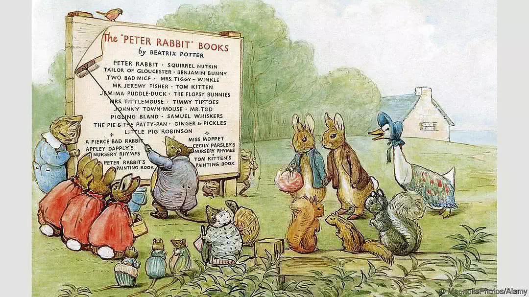 英国著名童话萌宠《彼得兔》电影表情包制作专