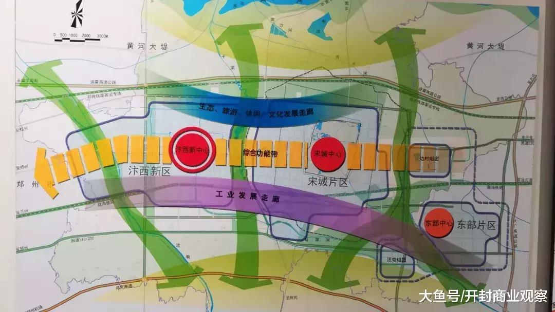 开封商业未来的发展方向, 其实都在这张规划图中