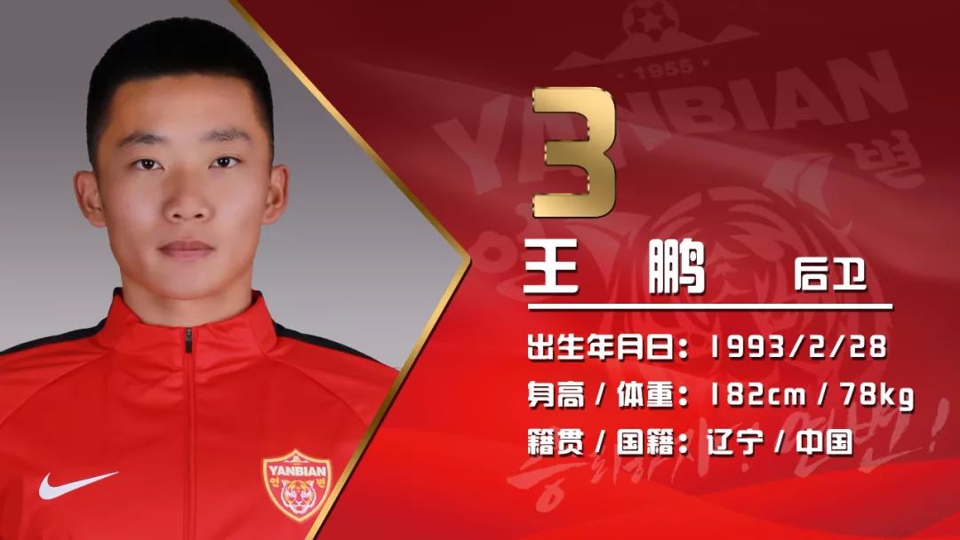 2018赛季延边富德足球队球员大名单