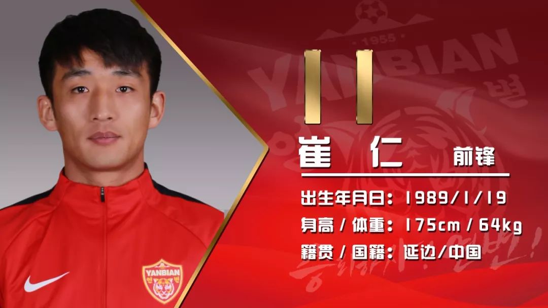 2018赛季延边富德足球队球员大名单