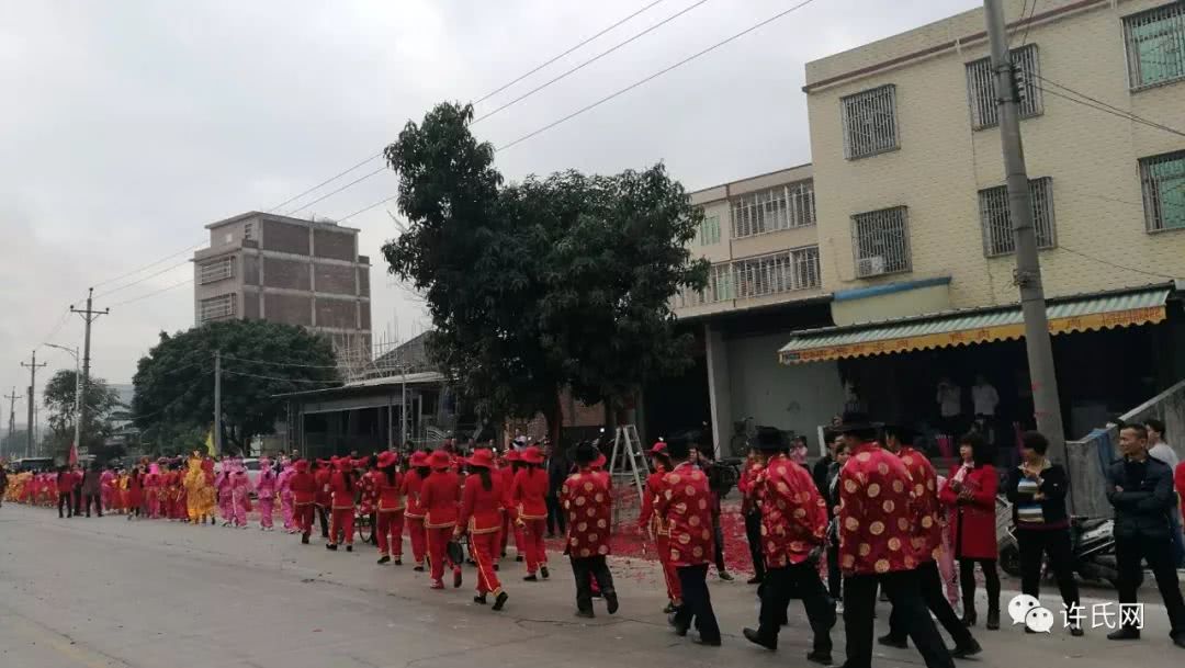 2018年广东揭阳揭东区玉湖镇浮山乡迎神游