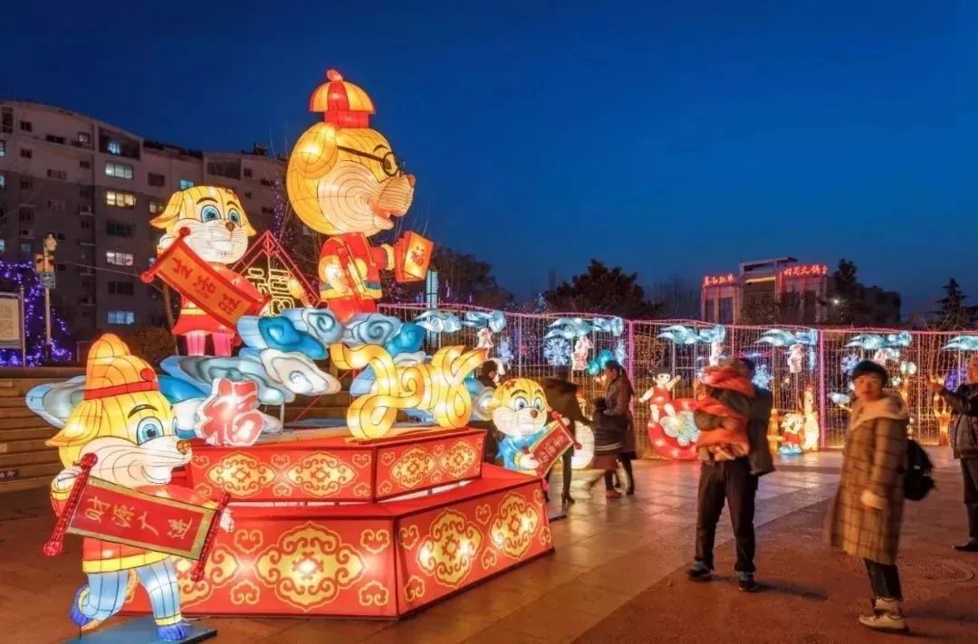 元宵佳节,日照市区及各区县赏花灯活动