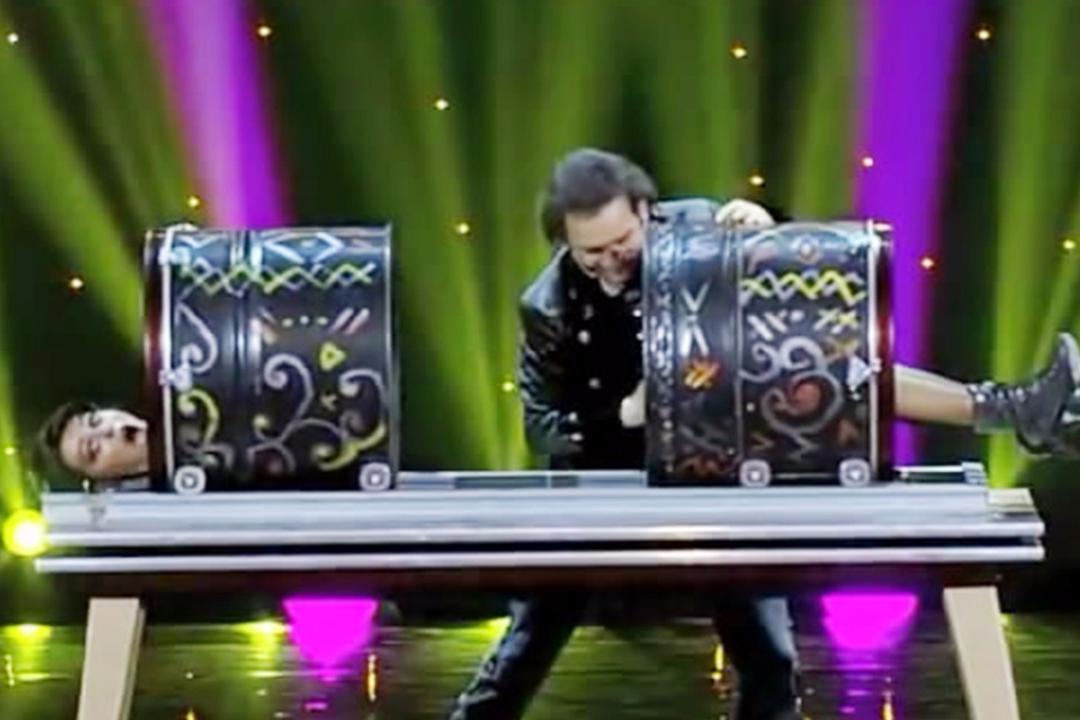 人体分割魔术图片_纵览新闻